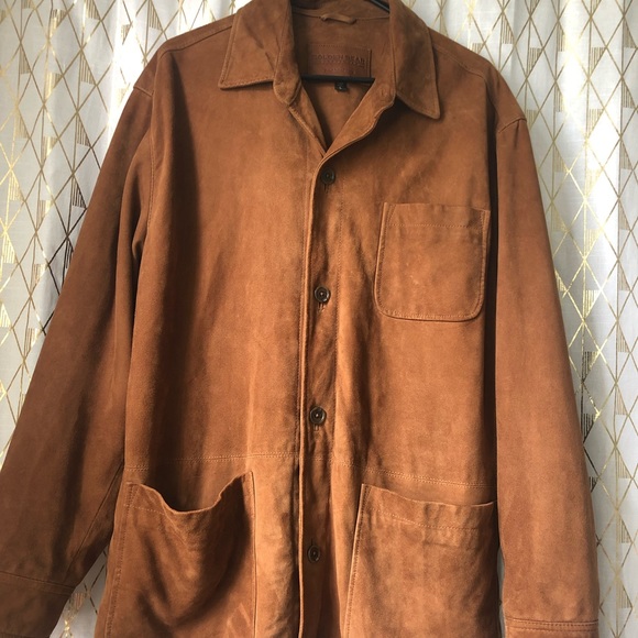 golden bear suede jacket